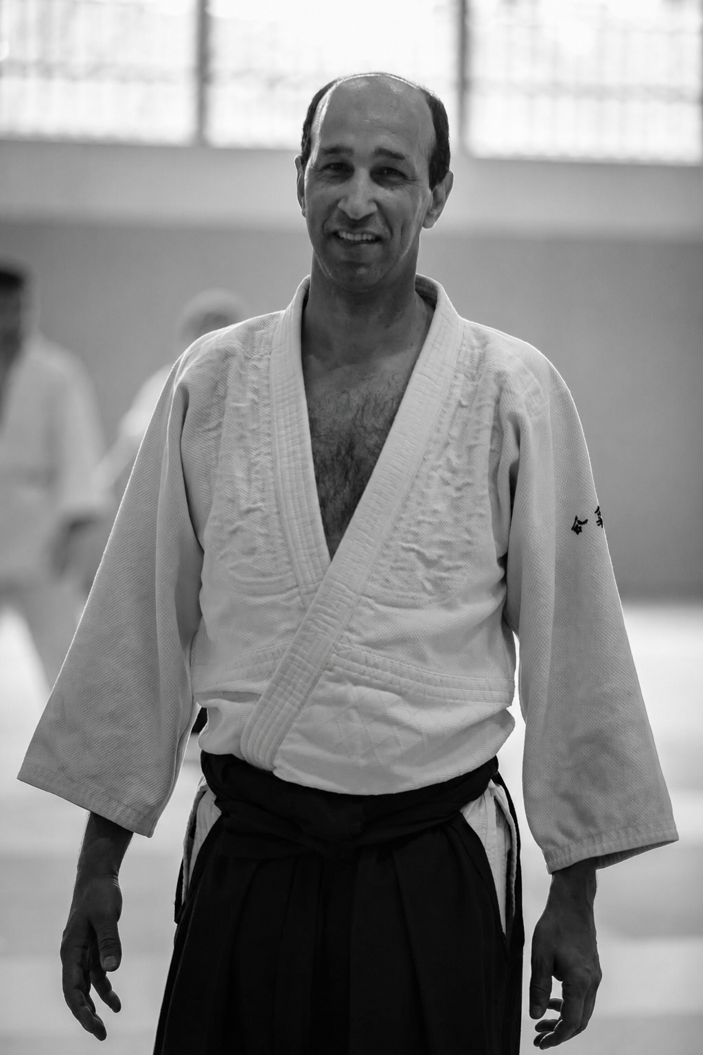Mostafa, enseignant d'Aïkido